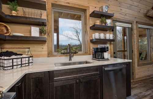 Gatlinburg - Pigeon Forge Cabin | Lagniappe Lookout Private Indoor Heated Pool, with a Mountain View, EV Charging
