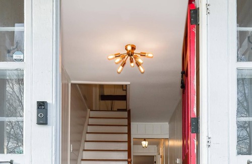 Lagrangeville House | LaGrange Farmhouse: Chic Hudson Valley Farmhouse w/ Pool, Hot tub, Gym, Ping Pong, Firepit