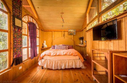 Santa Cruz La Laguna House | Lake Front Cabin at Los Elementos