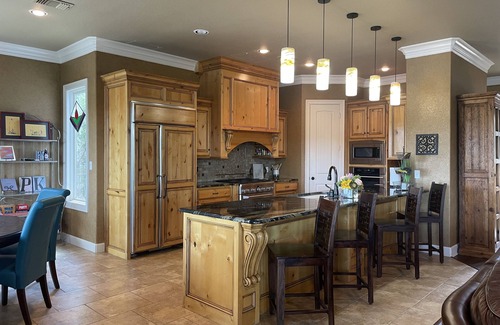 Palo Pinto County House | Lake front, three-story home! Great multi-family getaway with new WiFi!