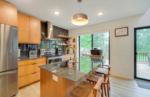 Minong Cabin | Lake House on 3 Acres w/Private Dock in Minong!