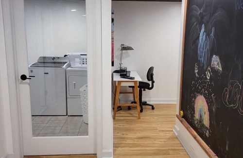 Athens House | Lake house with a game room