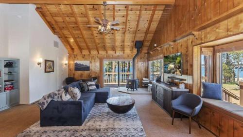 Big Bear Lake House | Lakefront Dock Hot Tub Swingset Deck Views Classic Lake House by AvantStay