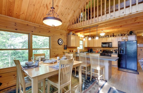 Hazelhurst Cabin | Lakefront Hazelhurst Cabin: Dock & Pool Table