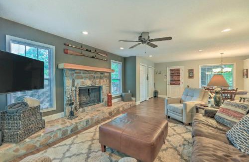 Eatonton House | Lakefront Home with Entertainment Space and Dock!