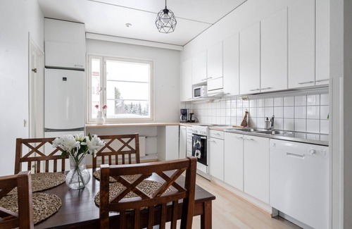 Jyvaskyla Apartment | Lakefront Home with Sauna, hosts up to 8 guests