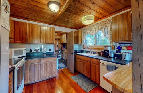 Bridgton House | Lakefront Home with High-Speed WiFi, Lake View, Dock, Washer/Dryer, and Kayak