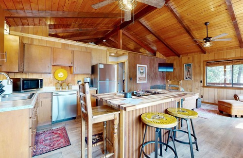 Bayfield House | Lakefront, neighboring cabins w/beautiful views, deck with views