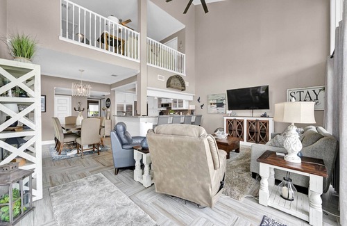 April Sound Condo | Lakeside Haven: Waterfront Home with Stunning Views, Pool, and Easy Lake Access!