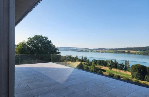 Beinwil am See House | Lakeview Guest Rooms with huge rooftop terrace