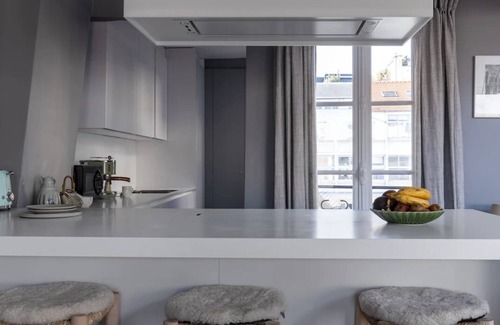 Marais Apartment | Lap of Luxury!Marais180m2 top floor designer loft magnificent 19th cent building