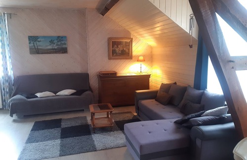 Burosse-Mendousse House | Large 55 m² suite with its heated indoor pool