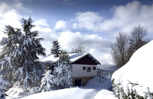 Le Grand Valtin Ski Chalet | Large, charming chalet with exceptional south-facing view at 900 m altitude, sauna/wifi