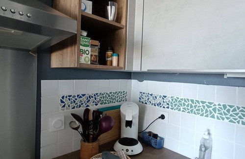 Courseulles-sur-Mer Apartment | Large, cosy T2 apartment, fully renovated, sea view, ideally located