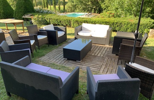 Chapdeuil House | Large family home with heated saltwater pool and large garden