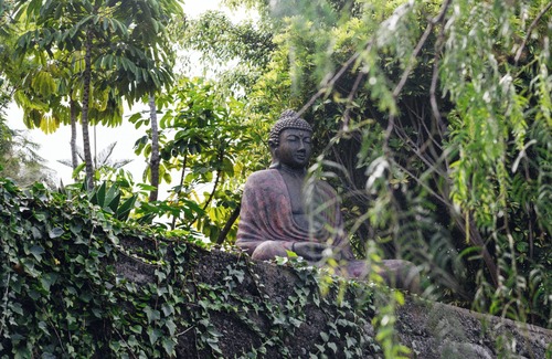 Buen Paso House | Large finca with garden paradise, yoga house and pool. Fantastic sea view!