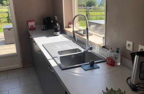 Genneville House | Large gîte of 300m2 for 14 people with sauna/fitness/petanque/...