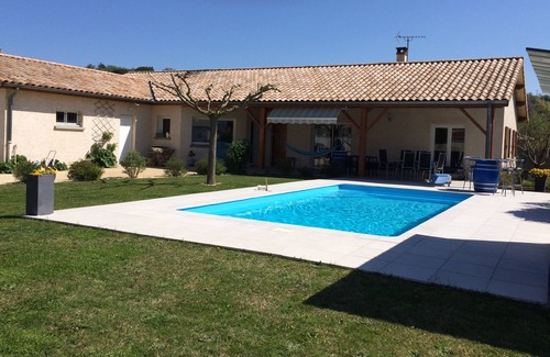 Mercurol Villa | Large house with swimming pool in very quiet area, large garden, chicken coop