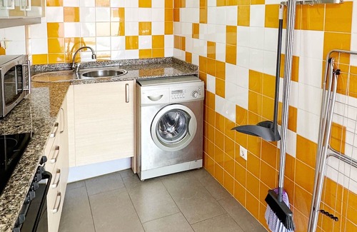 Benicarlo Apartment | Large terrace next to the beach