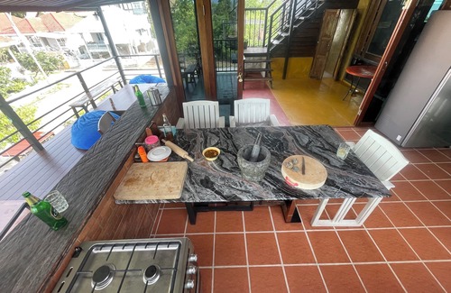 Sam Roi Yot Villa | Large villa near the beach in Sam Roi Yot, with gym and SUP. Quiet area.