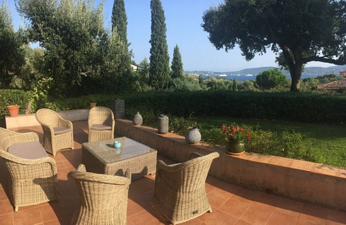 Guerrevieille Villa | Large villa with pool and view to the sea in Sainte-Maxime - Beauvallon