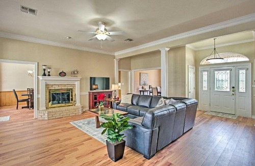 Coffee City House | Large Waterfront Lake Palestine Home with Deck, Dock