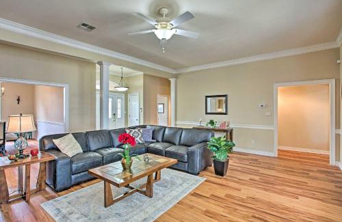 Coffee City House | Large Waterfront Lake Palestine Home with Deck, Dock