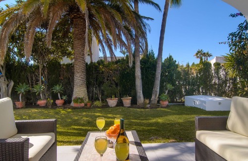 Marbella Villa | Las Chapas 5 bedroom villa with private pool, terraces, garden