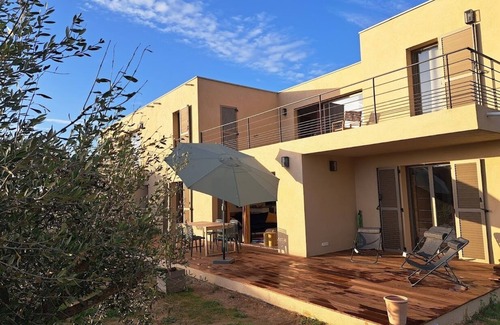 Marine de Davia House | Last Minuteš« Superb New Villa 2025 Sea view, swimming pool, beaches on foot