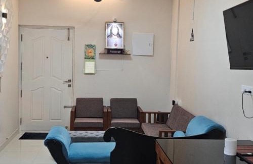 Thiruvananthapuram Apartment | LausDeo1 self checkin 2BHK AC corner flat top floor