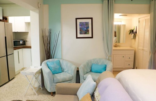 Estate Hermon Hill Apartment | Lavendar Palms - studio with ocean views, w/AC, WiFi, 10 min. to Christiansted