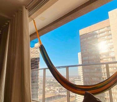 Aguas Claras Apartment | Lazer e shopping Apt DF Plaza