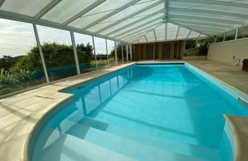 Pleherel-Plage-Vieux-Bourg Villa | Le Belvédère - Villa 14 personnes - Plage à pied - Piscine couverte et chauffée