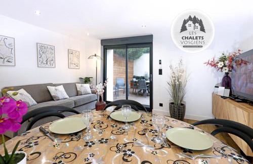 Poincare - Foch - Anatole France - Croix de Bourgogne Apartment | Le Briand Appartement 4étoiles Nancy Thermal Cosy avec Terrasse Wifi