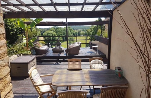 Beaumont-sur-Sarthe Bed & Breakfast | Le Cottage Belmontais, maison individuelle, vue panoramique sur la rivière