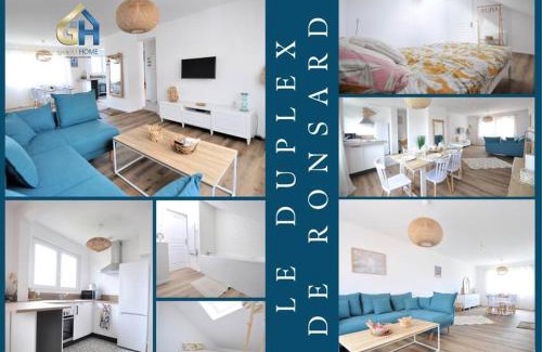 Rosendael Apartment | *Le Duplex de Ronsard*Plage et Centre-Ville