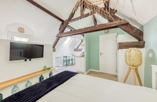 Carrieres-sous-Poissy Apartment | Le Lime Studio Green