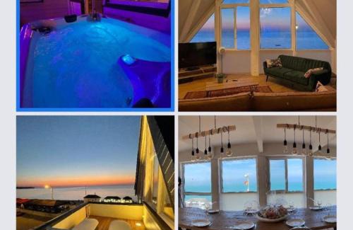 Fecamp Apartment | Le poséidon, gîte EXCEPTIONNEL face à la mer avec spa, terrasse, 4 chambres UN VRAI COUP DE COEUR