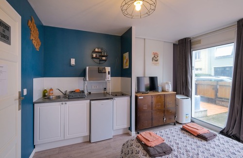 Saint-Nazaire Apartment | Le Studio de M.Hulot - Proche plage