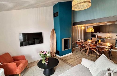Les Sables d'Olonne Apartment | Le Surfeur, appartement cosy au coeur d'Arago
