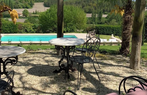 Celles Cottage | Le Tilleul, an intimate mezzanine cottage on the side of a hill. Superb views