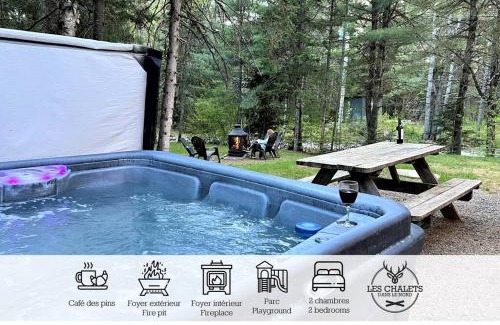 Sainte-Lucie-des-Laurentides House | Le2085 - Spa et Plage - Les chalets dans le nord