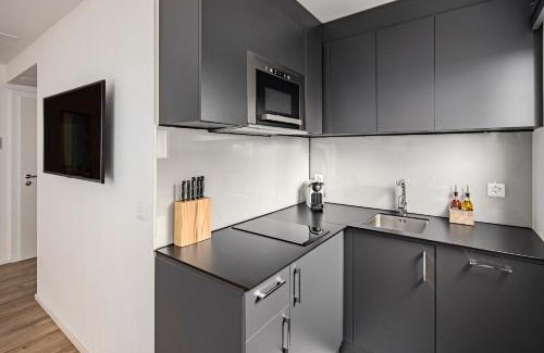 St. Gallen Apartment | Lehnstrasse Studios by VISIMO - Stylish, Smart, Connected