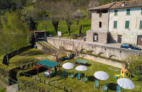 Liano-Formaga Apartment | Liano Ginestra -Terrace & parking, Gargnano, Italy