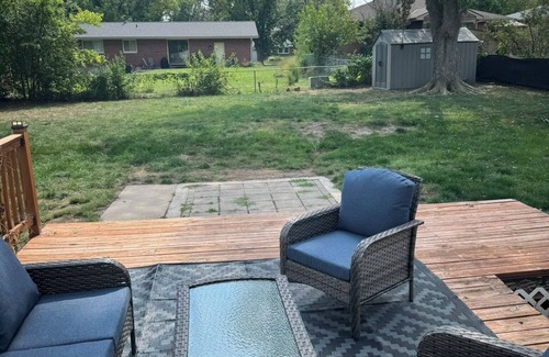 Lincoln House | Lincoln Getaway: 3BR/3BA Home + Arcade & Backyard