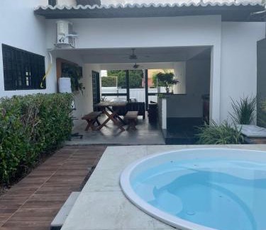 Ponta Negra House | Linda casa com jacuzzi no coração de ponta negra