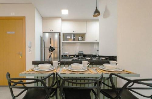 Zona 01 Apartment | Lindo Moderno e Central TV102
