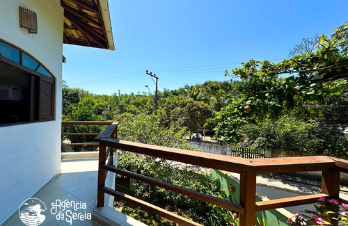 Centro Comercial Apartment | Lindo Studio com Copa e Varanda à 150m da Praia do Perequê