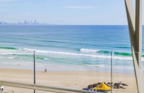 Coolangatta Apartment | Little Groyne Kirra Beach Unit 602 Brand new apartment with ocean views, Wi-Fi inc.