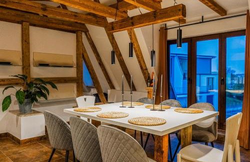 Magdeburg Apartment | Living&Comfort Penthouse-Suite - Netflix, Kingsize beds, Fast Wi-fi, Espresso